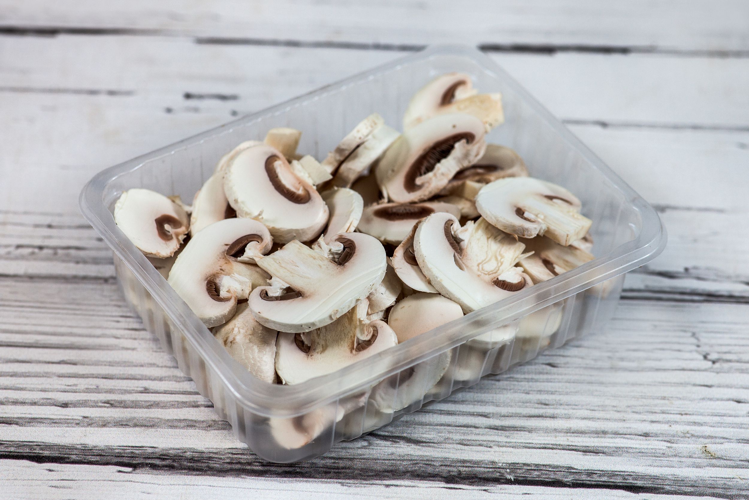 Zdjęcie pieczarka biała krojona